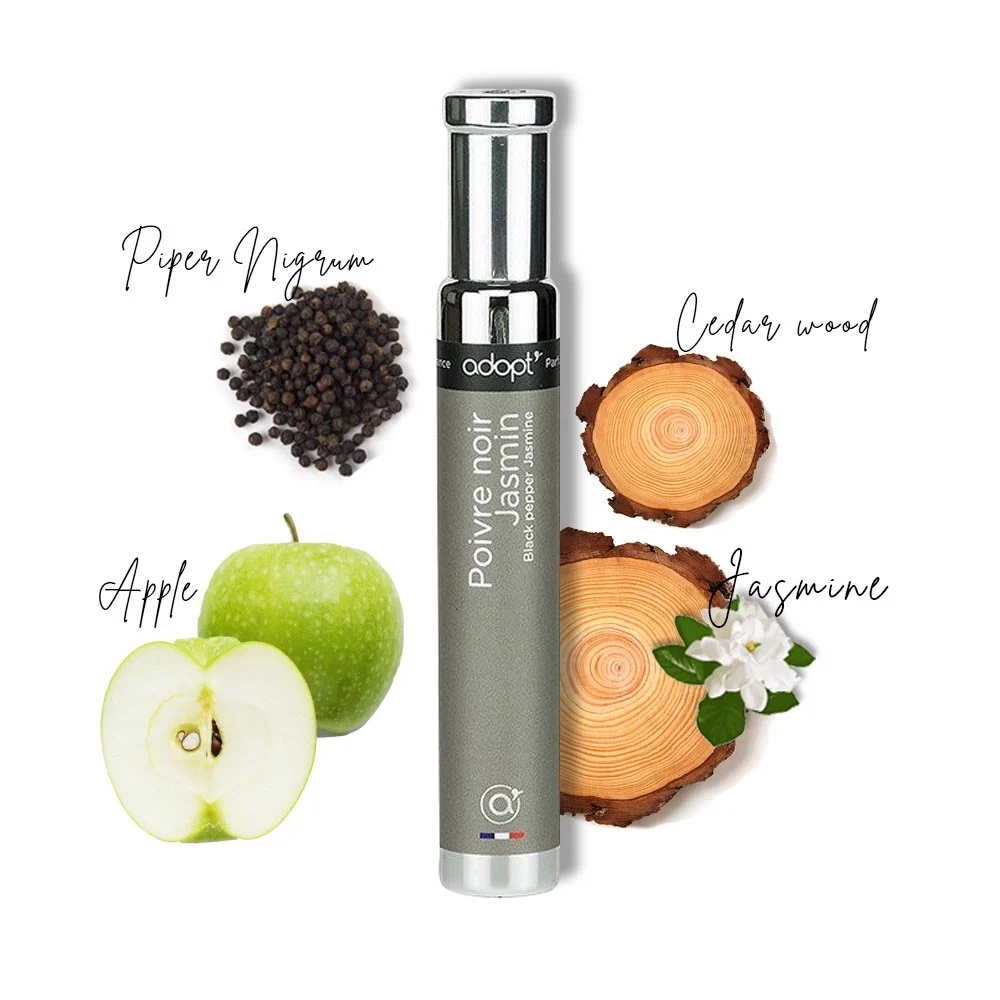 Nước Hoa Nam Adopt' Poivre Noir Jasmin 30ML Hương Thơm Ngọt Ngào Tươi Mát, Tặng Kèm Vòng Tay May Mắn