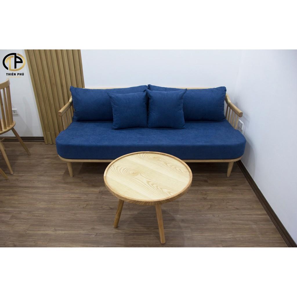 Sofa Gỗ Sồi Fly + bàn trà - Sofa Chung Cư Đẹp
