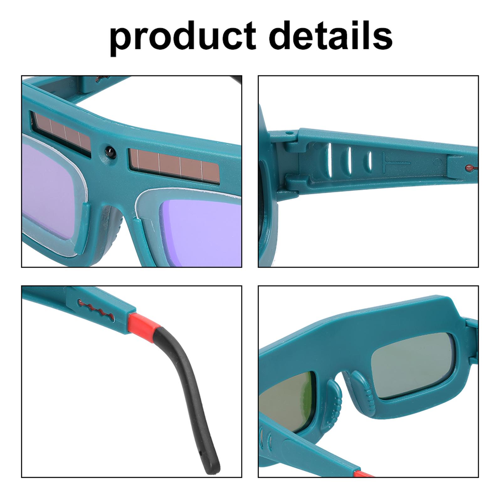 Solar Energy Auto Darkening Welding Glasses Argon Arc Welding Electric Welding Glasses Welding Protections Practical Welding Glasses Utility Welding Tools