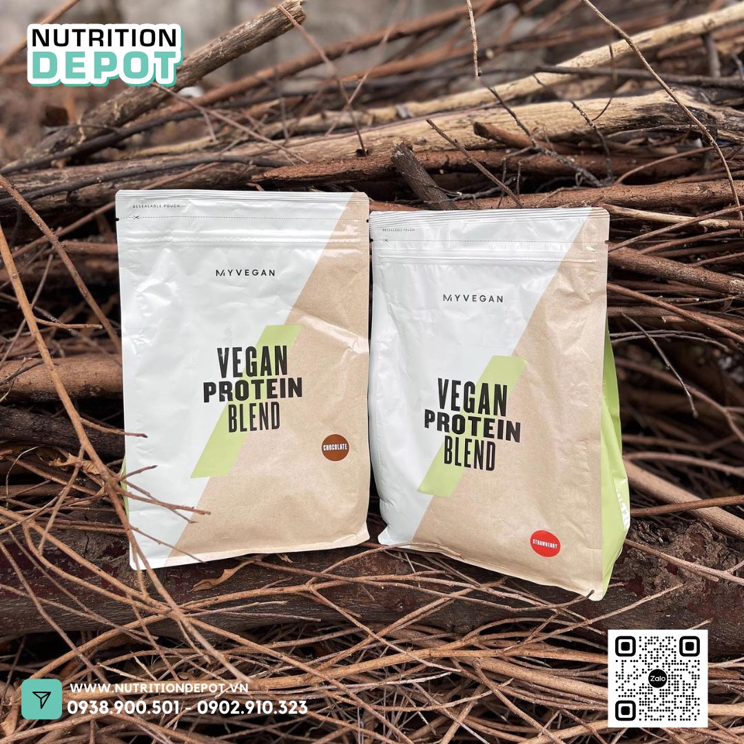 Sữa bổ sung đạm dành cho người ăn chay Vegan Blend Protein 1kg - Nutrition Depot