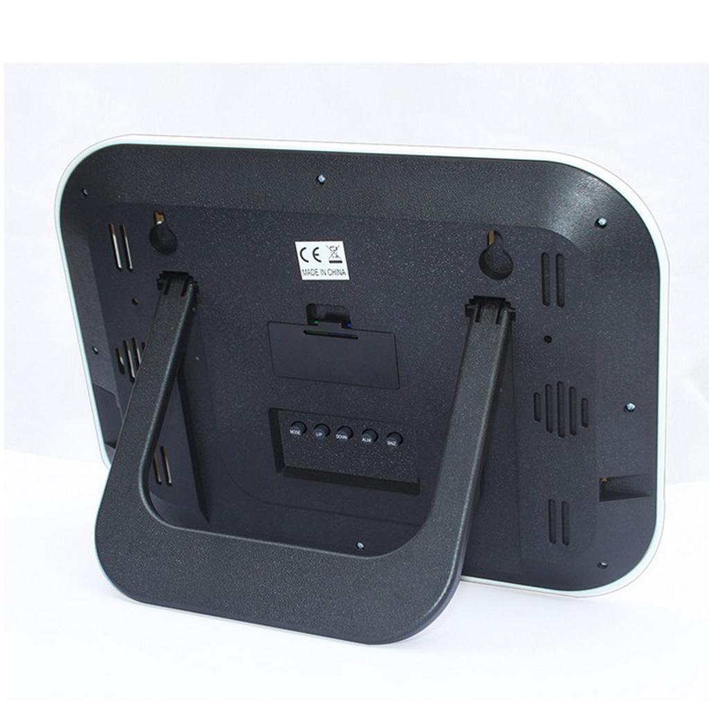 Multifunction Digital Clock Table Wall Clock Temp Meter Alarm Calender Clock