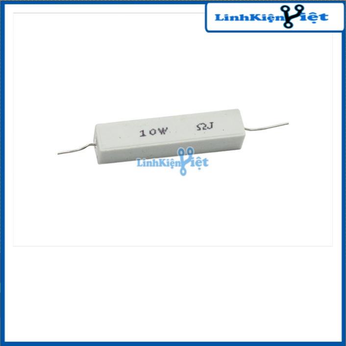 Trở Sứ 10W Giá Rẻ - Giá Trị Từ 0.47 Ohm Đến 330 Ohm