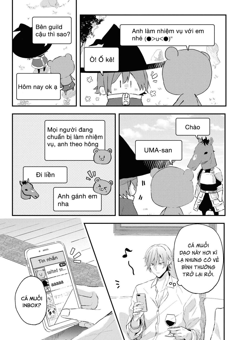 đồng đội game online, té là ngài sếp khó tính chapter 11 17