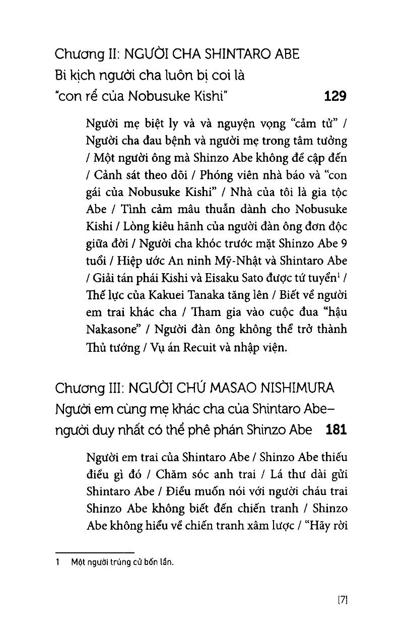 Shinzo Abe Và Gia Tộc Tuyệt Đỉnh