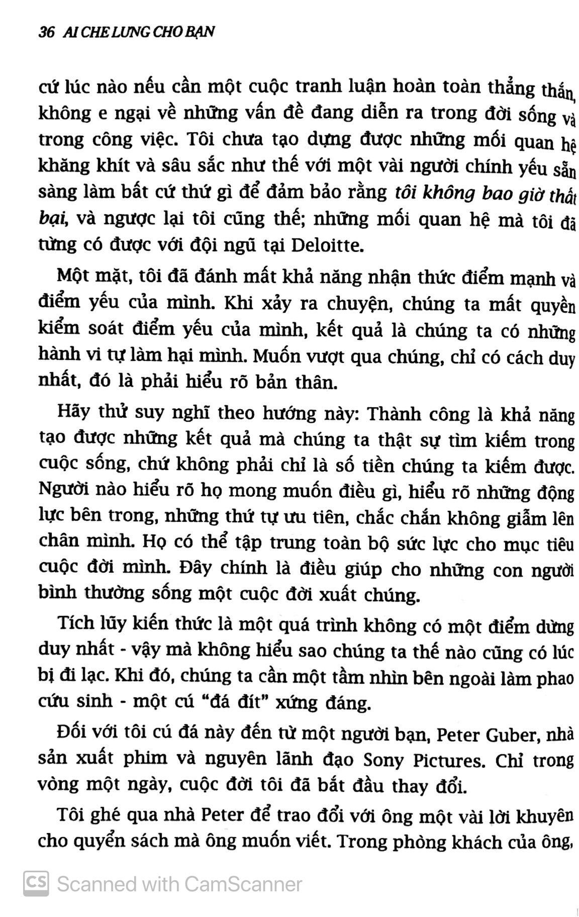 Ai Che Lưng Cho Bạn