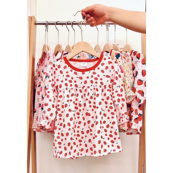 Váy babydoll cho bé gái 2-7 tuổi