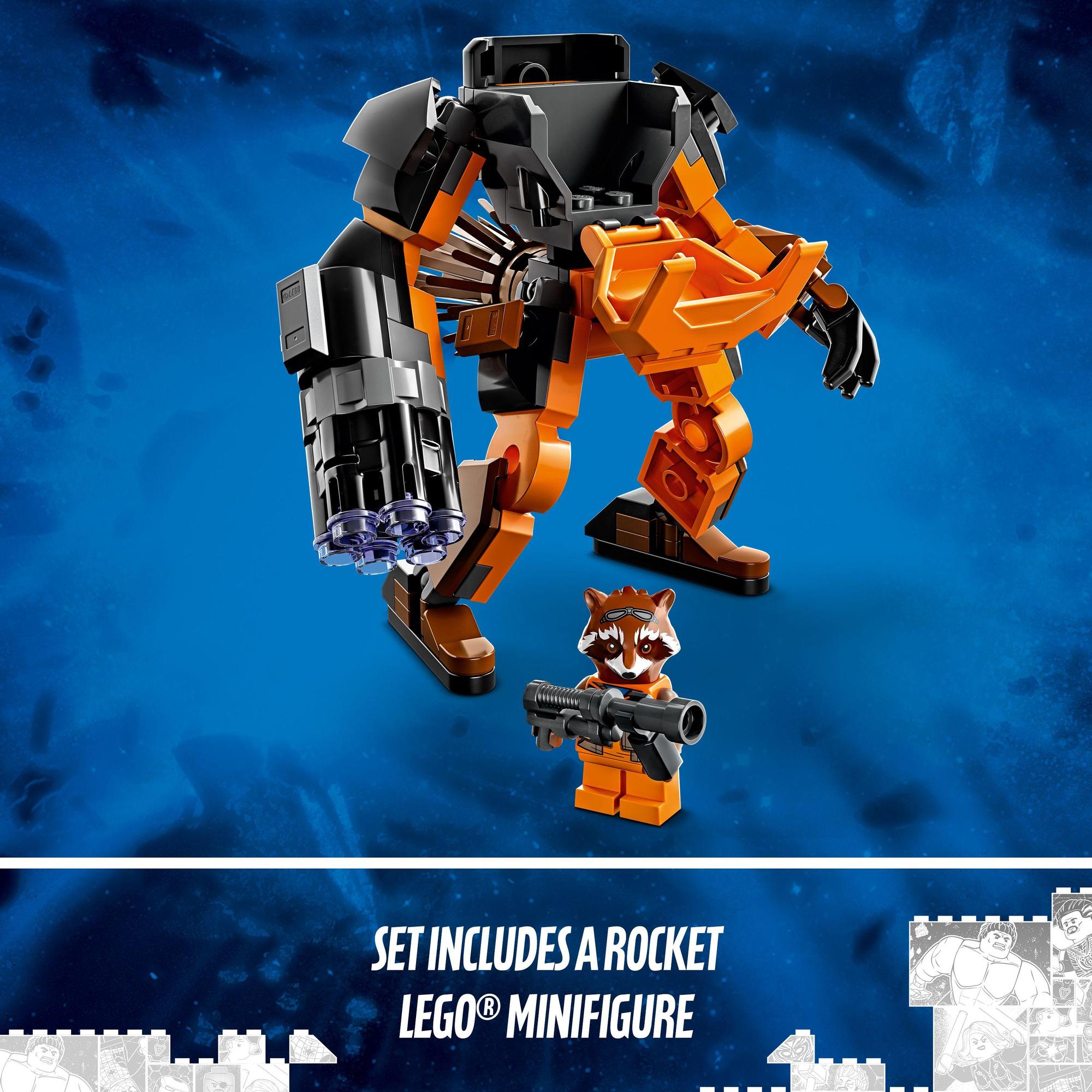 LEGO Superheores 76243 Chiến Giáp Rocket