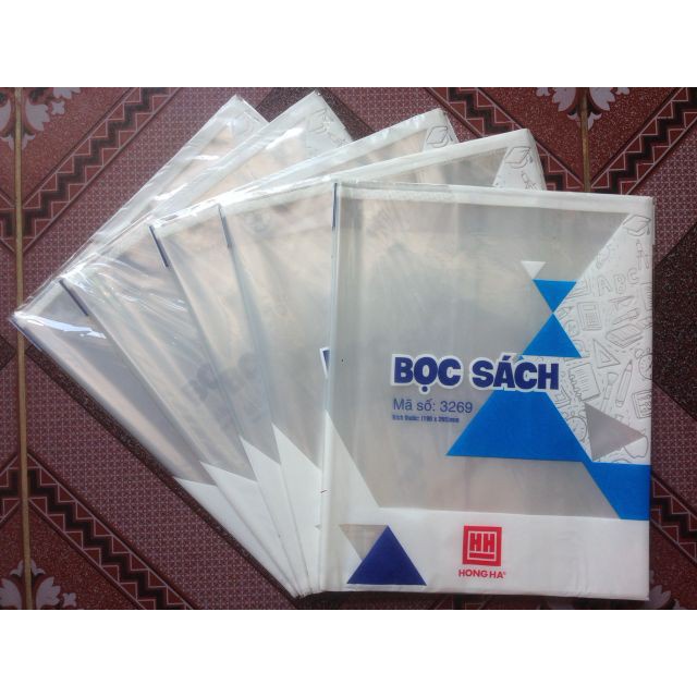 Bọc Sách Vở Nylon HH 3269 (190x265(±2)mm) được làm từ nilon bền đẹp dẻo dai giúp cho sách vở luôn mới và sạch sẽ