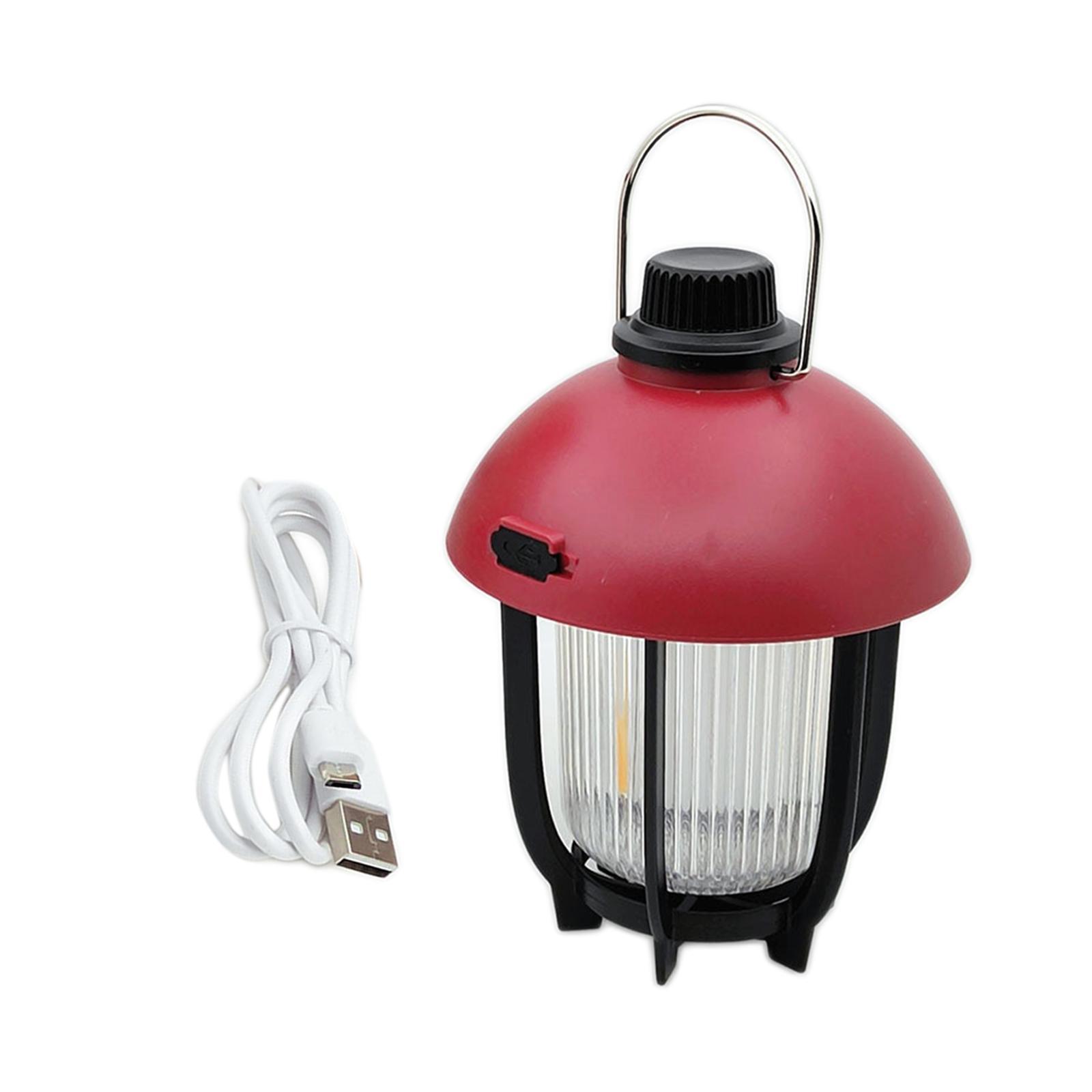 Camping Lantern Dimmable Hanging Lights Rechargeable for Garage Porch Hiking