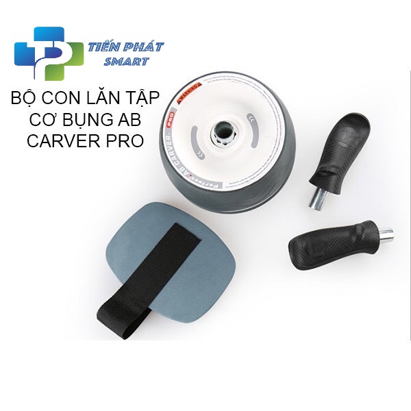 Con Lăn Chuyên Dụng Tập Bụng AB Caver Pro Cao Cấp Chính hãng TP TienPhatsmart(Màu Đỏ Mận)