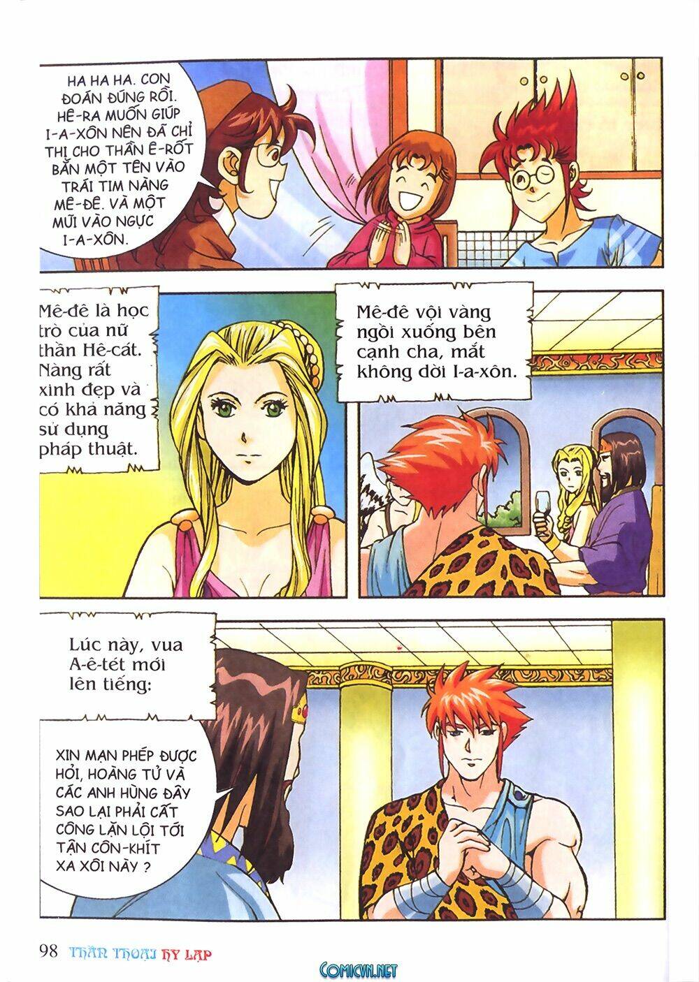 thần thoại hy lạp màu chapter 26 4