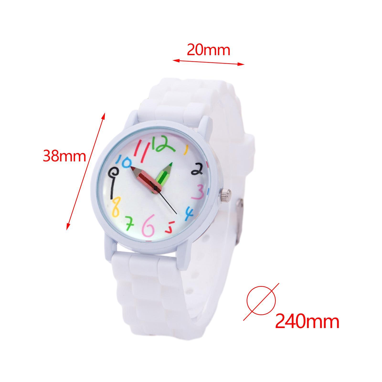 Children Silicone Watch Women Wristwatch for Backpacking Travel Camping
