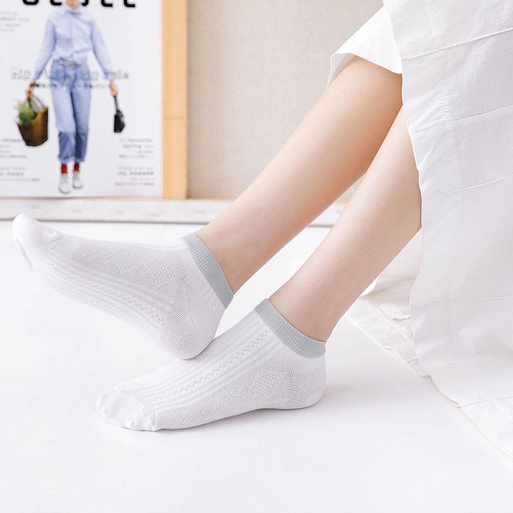 Tất vớ nữ gân hoa văn nhiều màu TN45