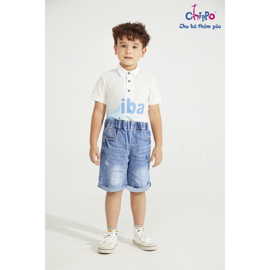 Áo Polo Chippo cho bé trai chất liệu coolmax áo thun sơ mi đi học cho bé từ 6 đến 10 tuổi (22-33Kg)