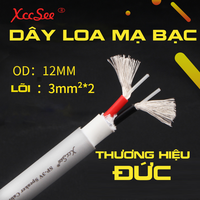 Dây Loa Lõi Mạ Bạc T.inh Khiết X.CCSEE