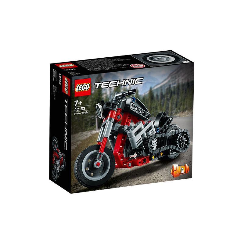 Đồ Chơi LEGO TECHNIC Xe Mô Tô Độ 42132 (163 chi tiết)