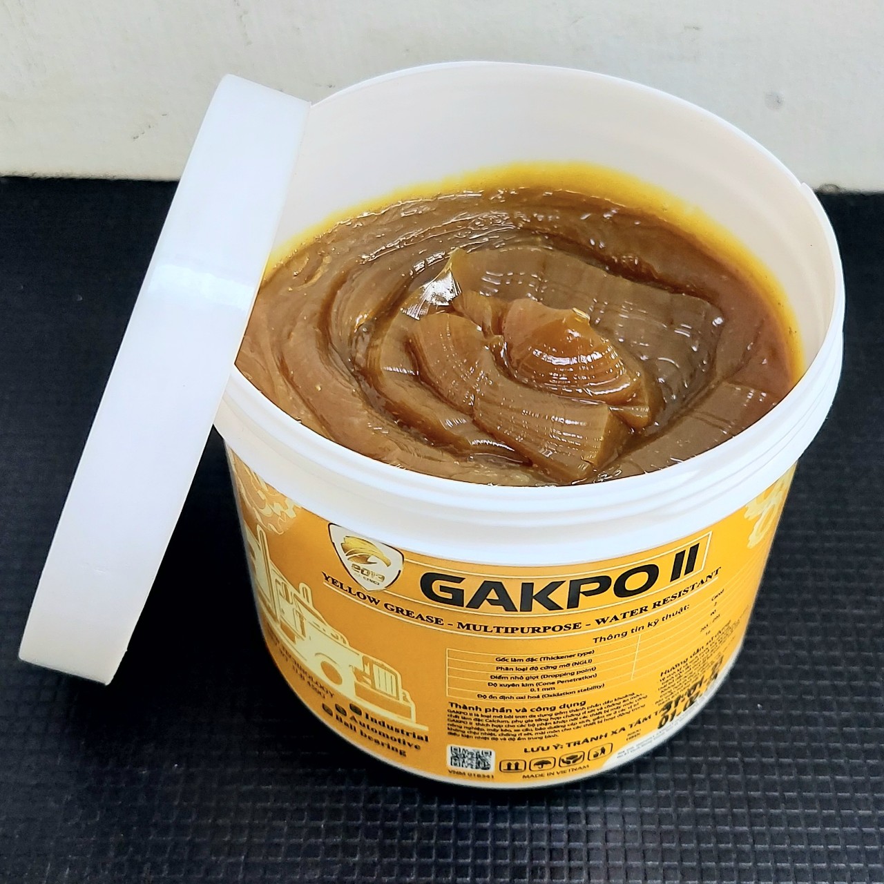 GAKPO II GREASE YELLOW EP2 450GR MULTIPUROSE - WATER RESISTANT