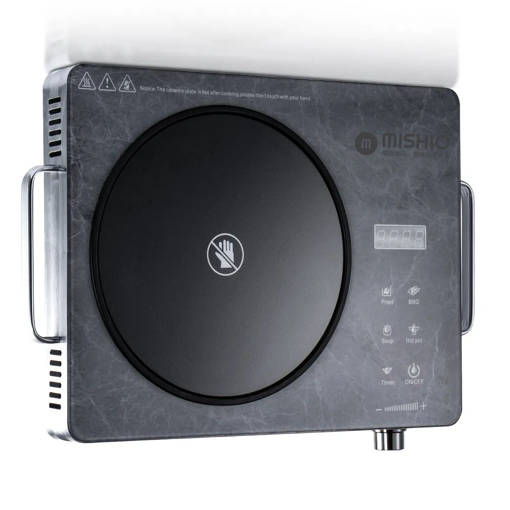 Bếp hồng ngoại Mishio MK417 mặt kính cường lực cao cấp - hàng chính hãng