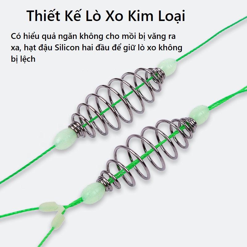Bộ Thẻo Câu Cá Buộc Sẵn Lưỡi Đôi Câu Đài PKK05 Chất Liệu Dù Cao Cấp Có Huỳnh Quang Phát Store