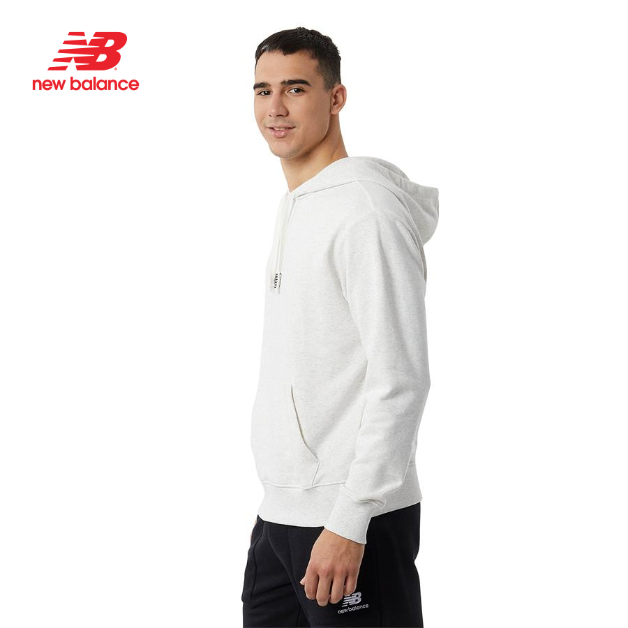 Áo khoác hoodie thời trang nam New Balance LIFESTYLE HOODIES M SEA SALT HEATHER - AMT23511SAH (form châu á)