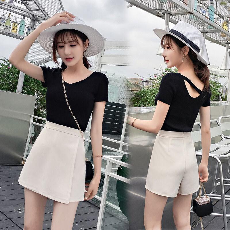 Quần giả váy chữ A chất đẹp chuẩn form
