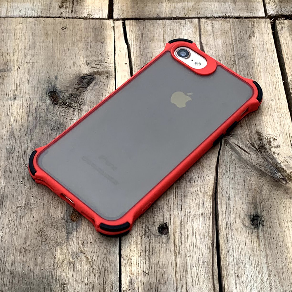 Ốp lưng chống sốc toàn phần màu đỏ dành cho iPhone 7 / 8