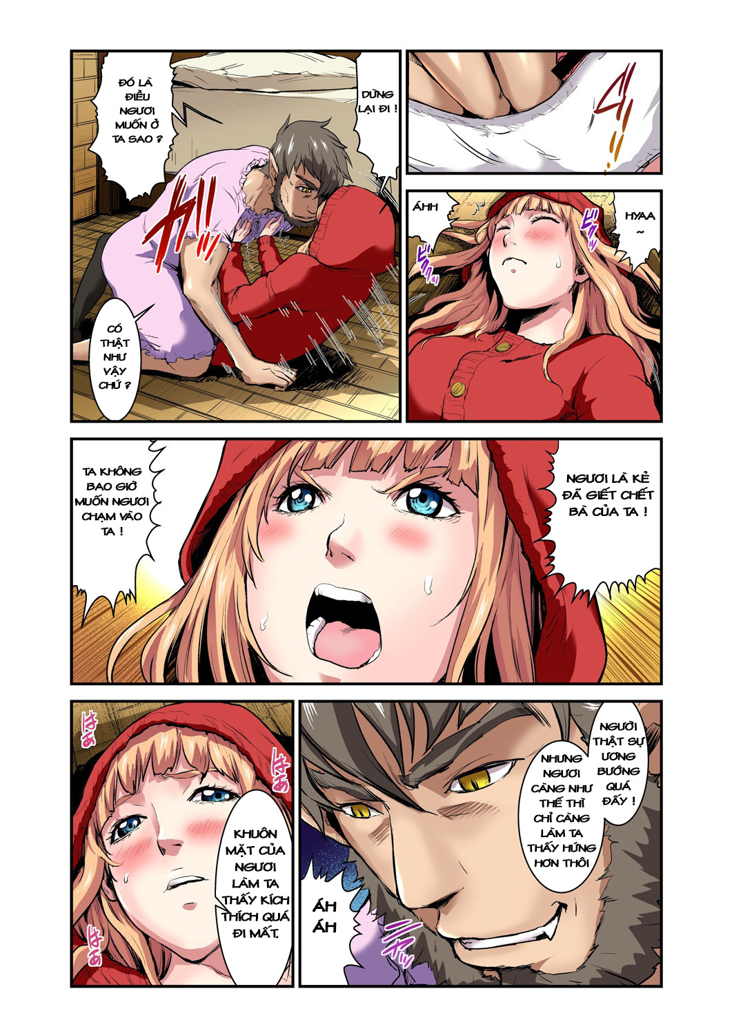 tổng hợp cô bé quàng khăn đỏ chapter 3 20