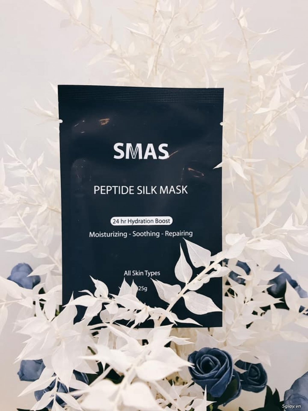 Mặt nạ phục hồi dưỡng ẩm Smas Peptide Silk Mask