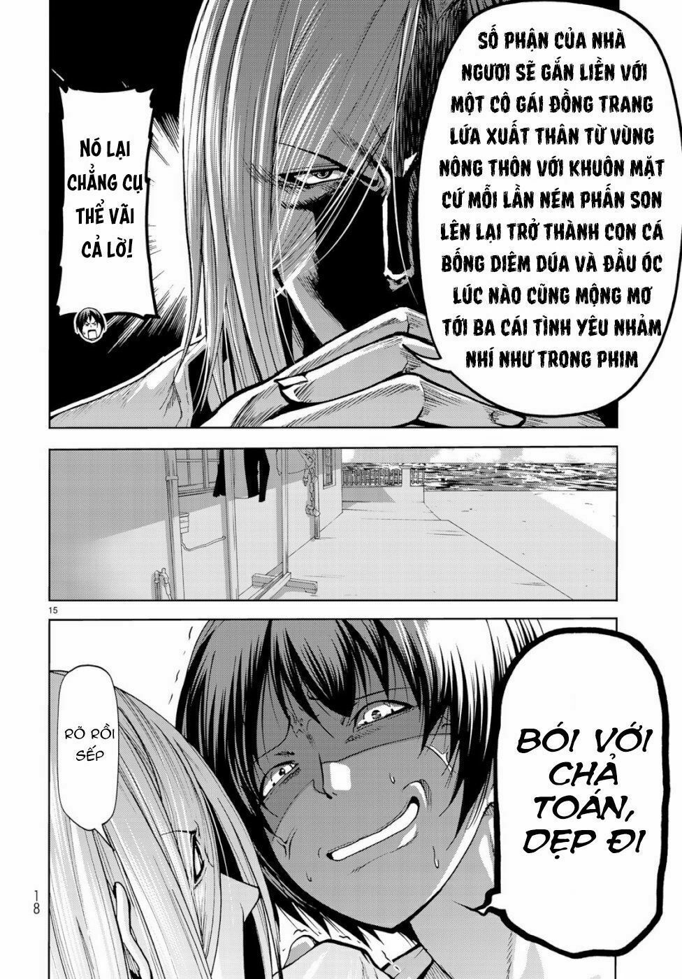 cô gái thích lặn - grand blue chapter 54 14