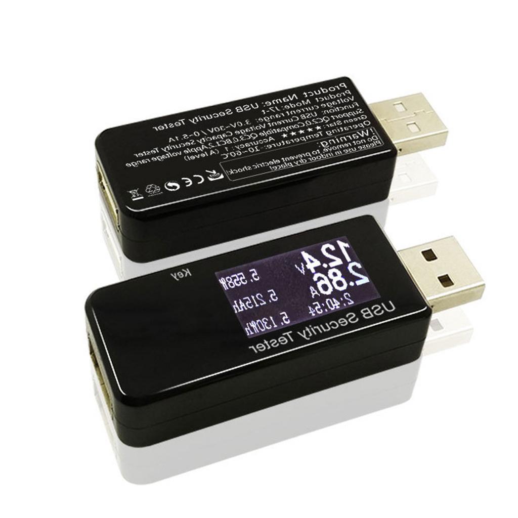 USB Digital LCD Power Meter Safety Tester Multimeter Current Voltage Monitor