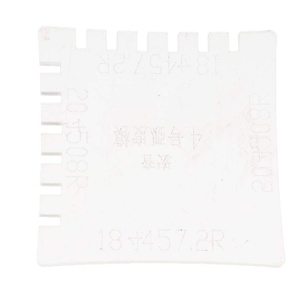 Acrylic Guitar Fretboard Ruler String Action  Gauge 7.25-9.5inch