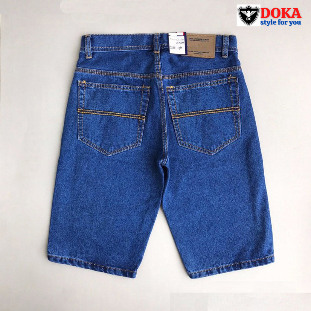 Quần Short Jean Nam 03 Màu Cơ Bản Form Chuẩn Đẹp Có BigSize Từ 45KG - 90KG DKJean6