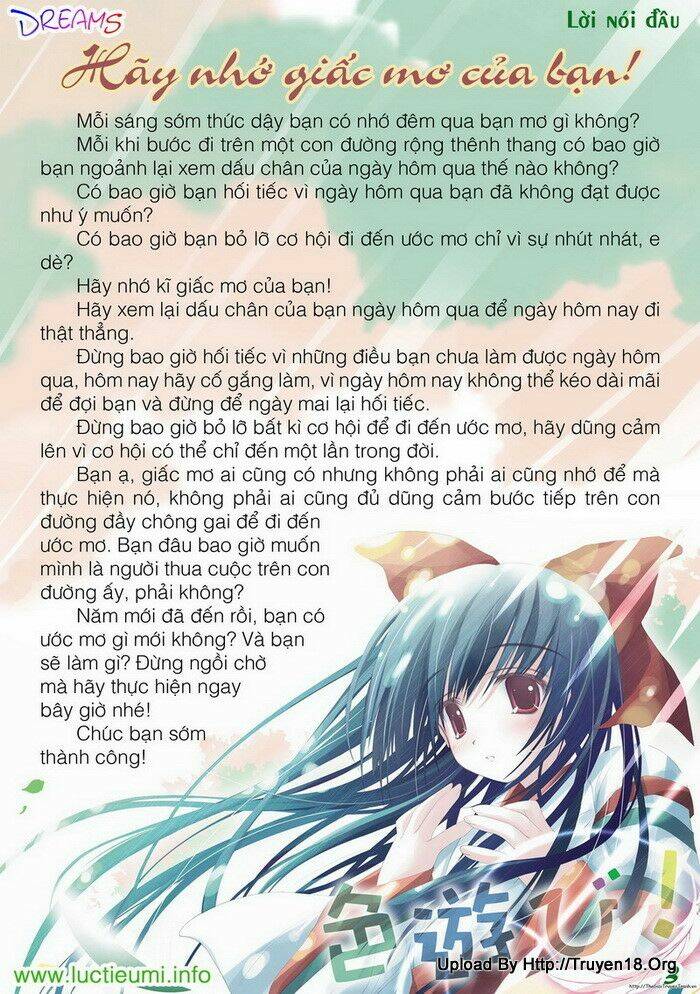 tạp chí dream chapter 2 5