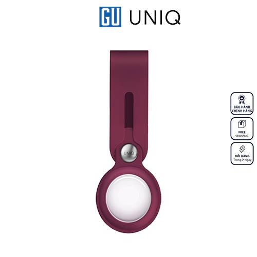 Vỏ UNIQ VENCER Silicon Loop For Airtag, dễ dàng gắn vào ba lô hoặc túi vải với thiết kế dây đeo vòng lặp độc đáo . Hàng Chính Hãng