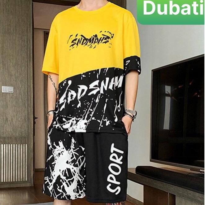 Đồ Bộ Nam, Quần Áo Nam Sơn Chữ Sod Phong Cách Hàn Quốc Chất Vải Mịn Mềm Siêu Thoáng- Dubati Fashion