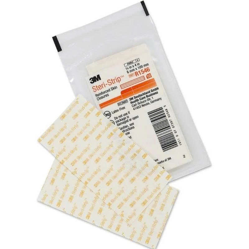 Miếng dán thay chỉ khâu da Steri-Strip R1546  6mm x 100mm (1/4IN x 4IN)