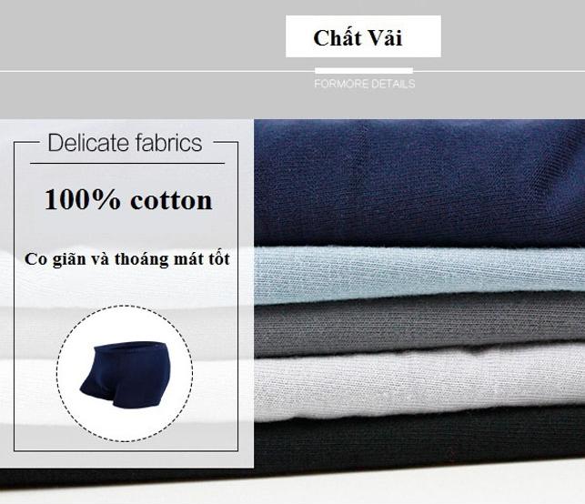 Bộ 5 Quần Lót Nam Đùi Xuất Nhật Chất Mát