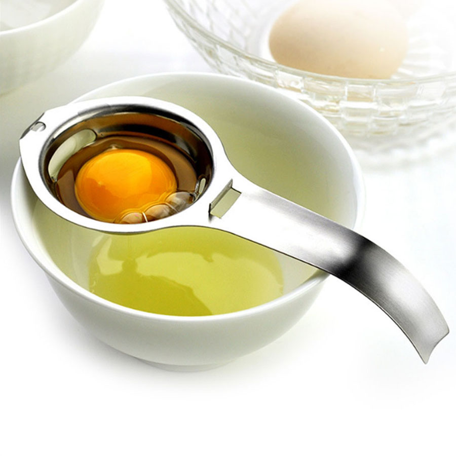 Dụng cụ lọc tách lòng đỏ,trắng trứng bằng inox 304