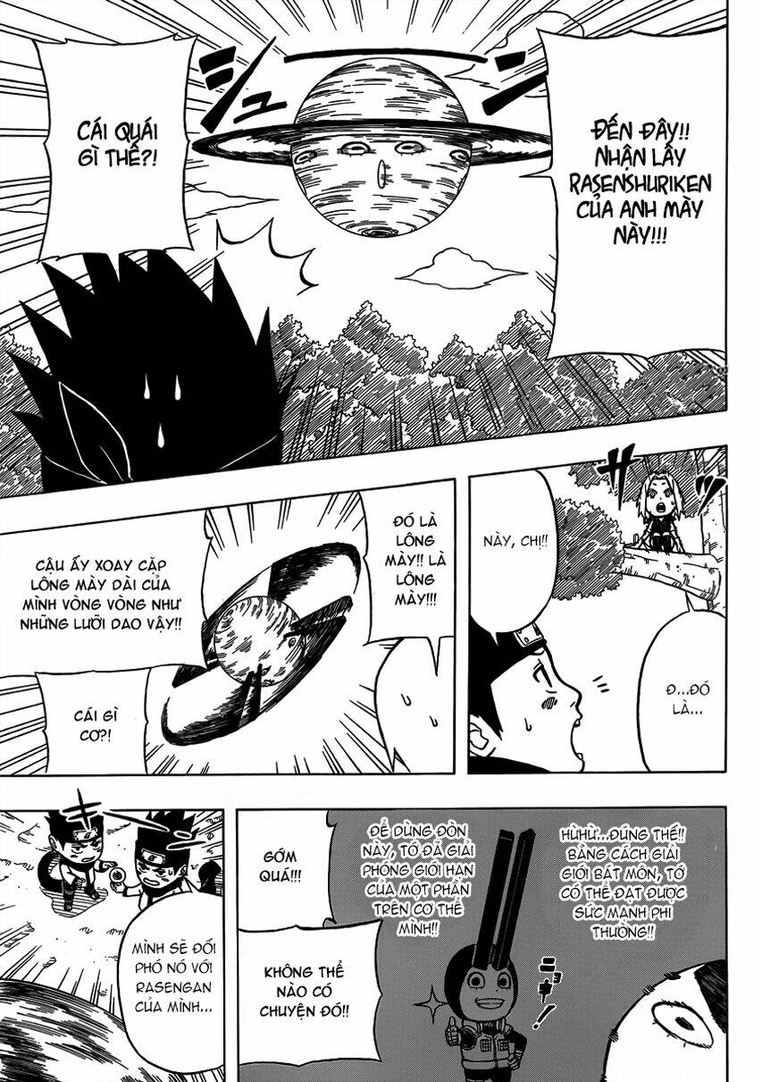 rock lee's springtime of youth chapter 7.5 13