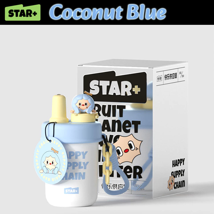 MD Star Bình Giữ Nhiệt Inox 400Ml Xanh Dương 60019439 - Hàng chính hãng