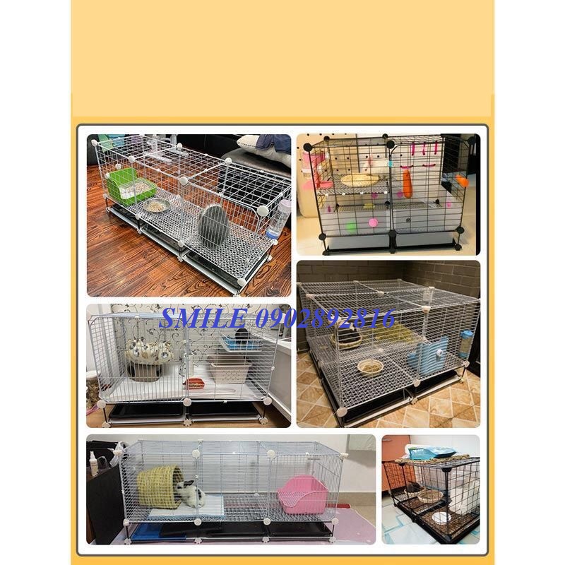 CHUỒNG, QUÂY, LỒNG LƯỚI THÉP TĨNH ĐIỆN DÀNH CHO CHÓ MÈO THÚ CƯNG ĐA NĂNG