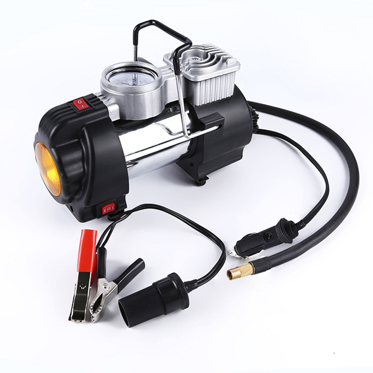 Máy bơm hơi mini đa năng AIR COMPRESSOR 12-13.5V cho xe ô tô 4-9 chỗ
