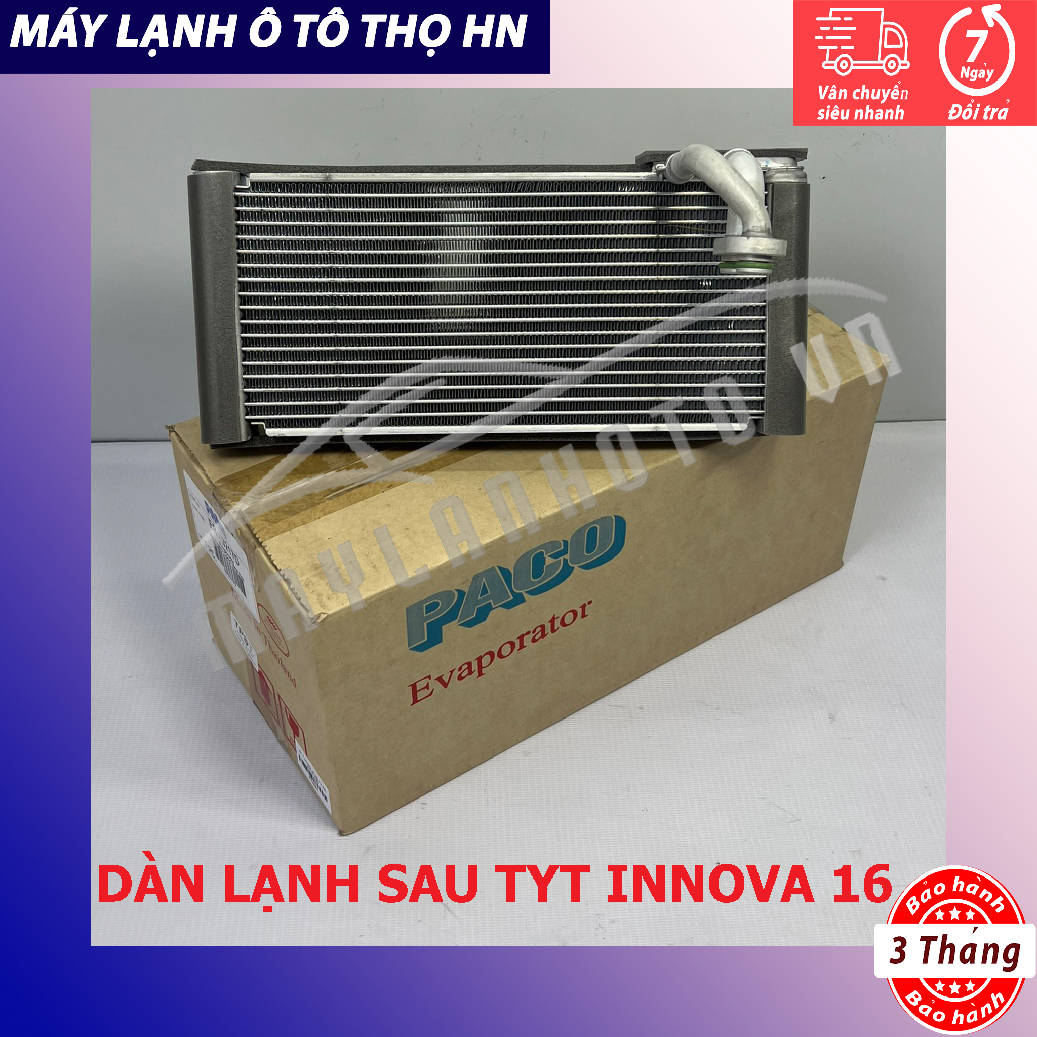 Dàn lạnh Toyota Innova - Fortuner 2016 2017 2018 Hàng Thái Lan/Hàn Quốc 16 17 18