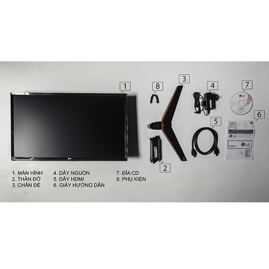 Màn hình máy tính LG 24MP59G - 24 inch