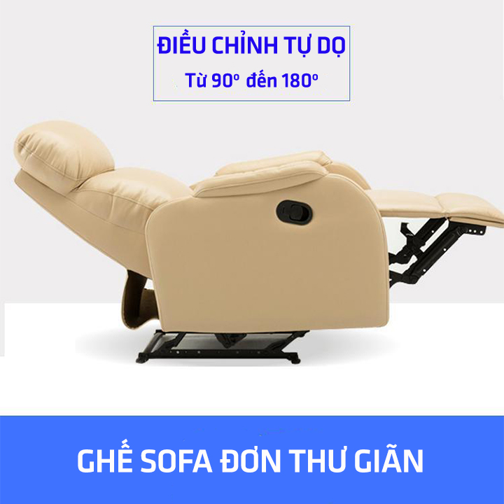 Ghế sofa đơn thư giãn, ghế sofa lười, ghế sofa phòng khách