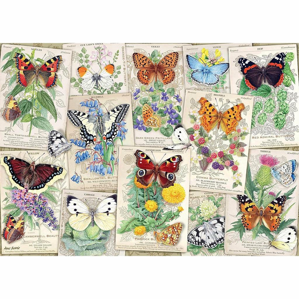 Tranh ghép Ravensburger Puzzle Butterfly Splendour 1000 mảnh