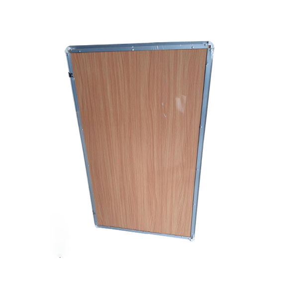 Bảng trắng treo tường Bavico - Bảng viết bút lông PolyTaiwan - Kẻ ô ly vuông - Kích thước 60x80cm