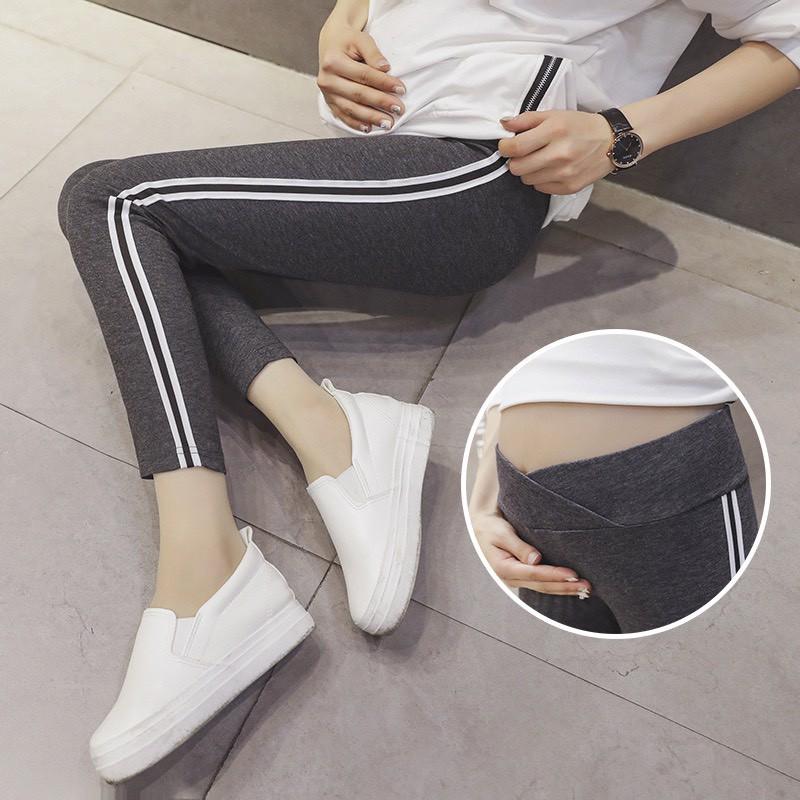Quần bầu công sở-quần bầu cạp chéo thể thao hàng đẹp loại 1 QB3333