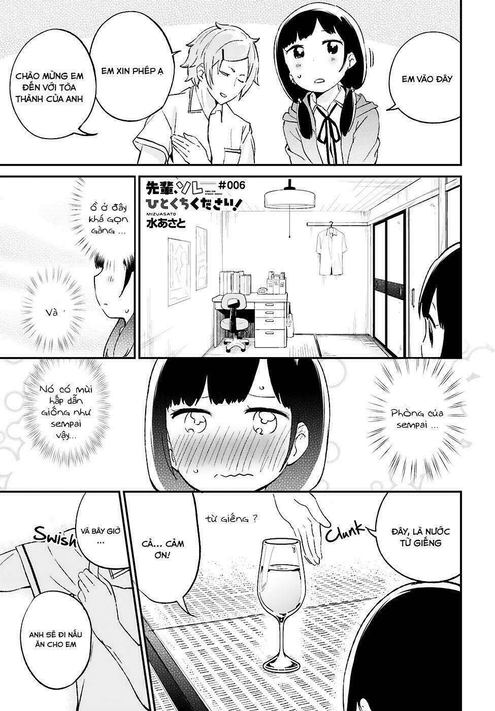 senpai, sore hitokuchi kudasai! chapter 6 2
