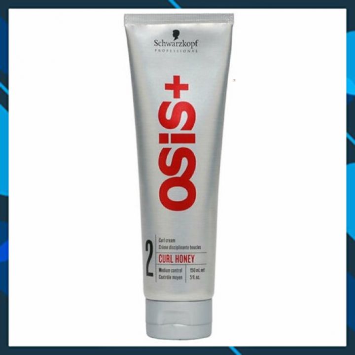 Kem tạo lọn sóng xoăn giữ nếp tóc Schwarzkopf Osis+ 2 Curl Honey Cream 150ml